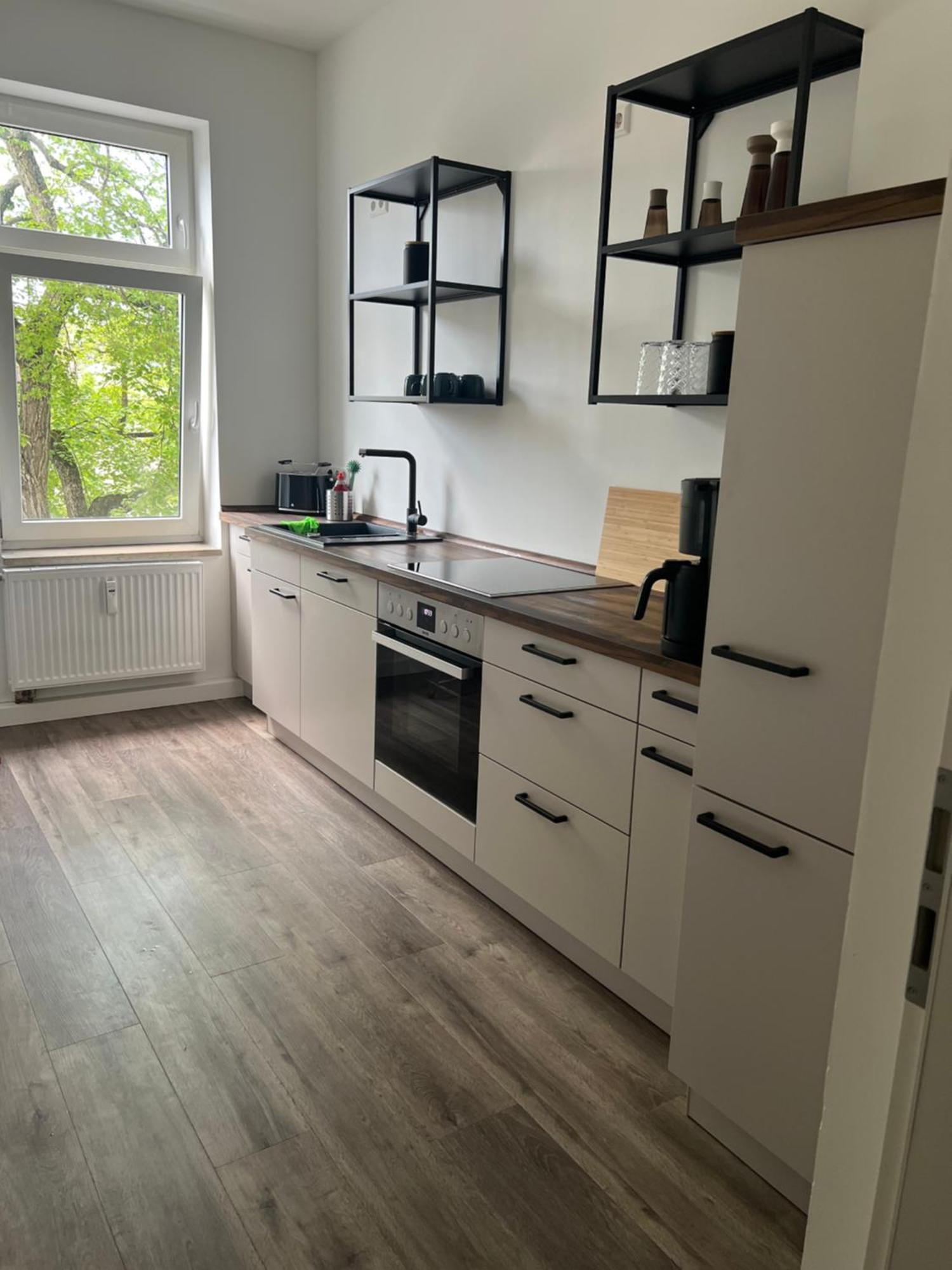 Ferienwohnung Stock Leipzig Exteriör bild
